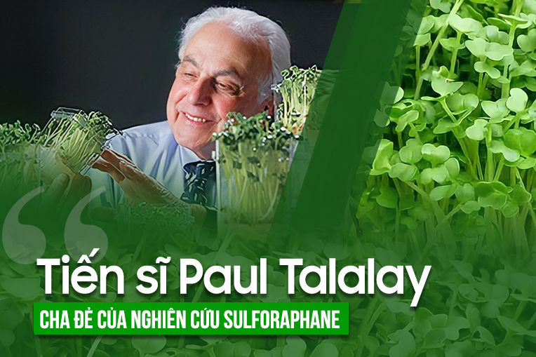 Tiến sĩ Paul Talalay- cha đẻ của nghiên cứu Sulforaphane