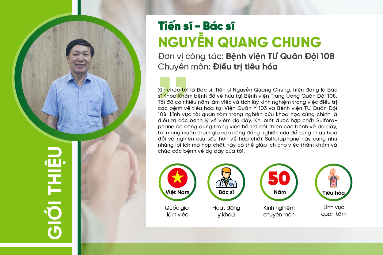 Tiến sĩ bác sĩ Nguyễn Quang Chung